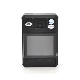 Професійний нагрудний реєстратор Recoda M502B-WG-128GB, 5MP, WIFI, GPS, 3500 mAh, кут 140 °, 128GB, 57x27x80 mm - мініатюра 5