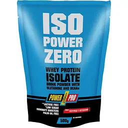 Протеїн Power Pro Power Zero Strawberry With Cream 500 г