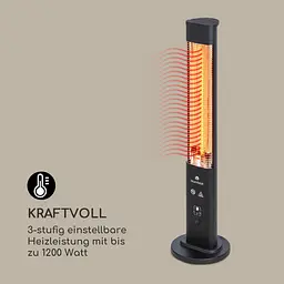 Інфрачервоний обігрівач Blumfeldt Heat Guru Plus In&Out (10035095) - мініатюра 5