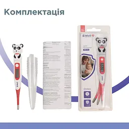 Цифровий термометр PRO-06 flex панда B.Well (PRO-06-2771) - мініатюра 9