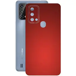 Защитная пленка StatusSKIN для Blackview A50 Корпус Винил красная матовая