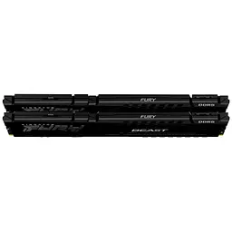 Модуль пам'яті для комп'ютера DDR5 64GB (2x32GB) 5600 MHz Beast EXPO Black Kingston Fury (ex.HyperX) (KF556C40BB2K2-64) - мініатюра 3