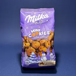 Печиво Milka Mini Cookies Cinnamon Winter Edition 250 г - мініатюра 2