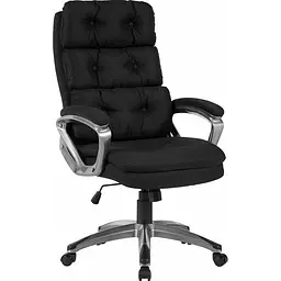 Офісне крісло GT Racer B-2516 Fabric Black [156024] - мініатюра 2