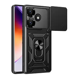 Чохол накладка з кільцем Armor Guard Shield Xiaomi Poco F6 Pro 5G / Redmi K70 5G / K70 Pro 5G Black (35021_3344794)
