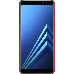 Чохол-накладка Nillkin Super Frosted Shield Samsung Galaxy A8 Plus 2018 SM-A730 Red - мініатюра 2