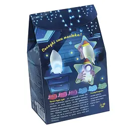 Набір для творчості Strateg Rocket light night світильник (30709) - мініатюра 2