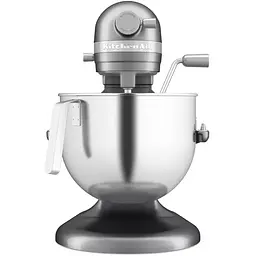 Планетарний міксер KitchenAid Heavy Duty з підйомною чашею 6.6 л сріблястий (5KSM70JPXECU) - мініатюра 4