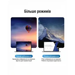 Перехідник HDMI M to VGA F 1080P 60Hz 3,5mm Audio Vention (AIDB0) - мініатюра 8