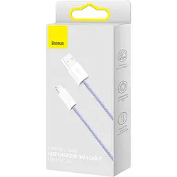 Кабель Baseus Dynamic 2 Series Fast Charging Cable USB to Lightning 2.4A 1m CALD040005 Purple - мініатюра 6
