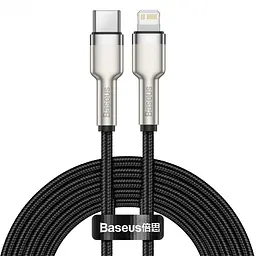 Кабель Baseus Cafule Series Metal Data Cable Type-C to Lightning PD 20W 2m Black