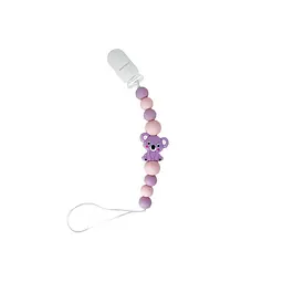 Ланцюжок для пустушки "Коала" MGZ-0521(Violet) силіконовий