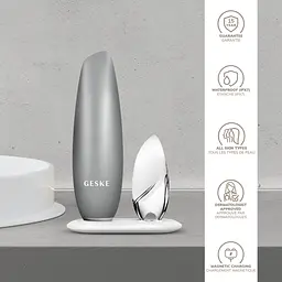 Безконтактна магнітна пілінг-маска GESKE Touchless Magnetic Peeling Mask 5 в 1 біла - мініатюра 6