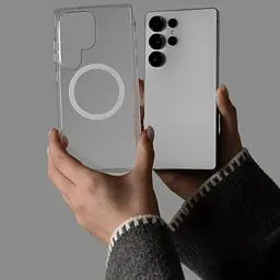 Чохол WAVE Clear Case (PC+TPU) with Magnetic Ring Samsung Galaxy S26 Plus - мініатюра 4