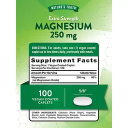 Магній Nature's Truth 250 мг 100 капсул - мініатюра 2