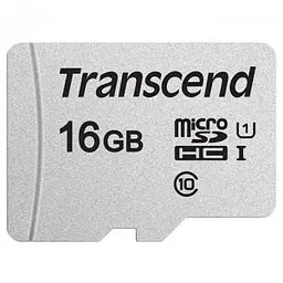 Карта пам'яті Transcend 16GB microSDHC class 10 UHS-I U1 (TS16GUSD300S-A) - мініатюра 2