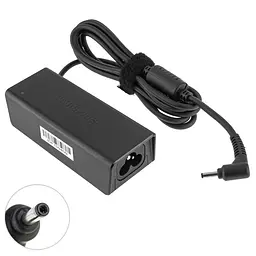 Блок живлення для ноутбука Samsung 19V, 2.1A, 40W, 3.0x0.8mm, Black, L-подібний роз'єм (Samsung Ultrabook Series 5, Chromebook Series 9) (PA-1400-14) - мініатюра 2
