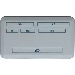 Зчитувач флеш-карт Atcom TD2070 USB 2.0 ALL IN 1 - (Memory Stick (MS) , Secure Digit (10770) - мініатюра 2