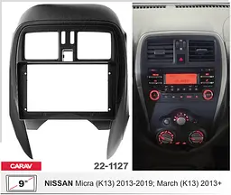 Перехідна рамка Nissan Micra Carav 22-1127 - мініатюра 5