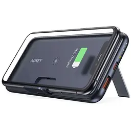 Повербанк Aukey PBWL02 10000 mAh Wireless Qi PD/QC 3.0 (116037) - мініатюра 5
