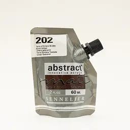 Акрилова фарба Sennelier Abstract, дой-пак, 60 мл, матова, Умбра палена (Burnt Umber)