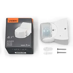 Датчик руху та освітленості Videx VL-SPW15W інфрачервоний білий 220V 1200W IP65 (28935-000) - мініатюра 8