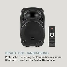 Мобільна акустична система Auna Streetstar 2.0 15 BT USB/SD/MP3 AUX (10031568) - мініатюра 4