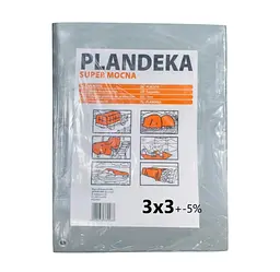 Тент Shadow "PLANDEKA" від дощу 160г/м² 3х3 м ТЕНТ00053