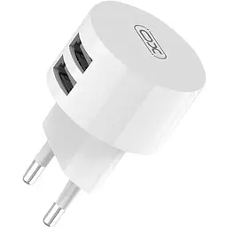 Зарядний пристрій XO L62 2.4A/2USB White - мініатюра 3