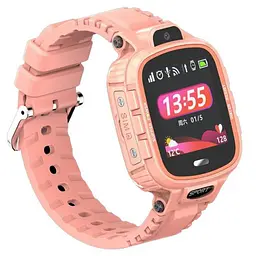 Дитячі смарт-годинник Gelius Pro GP-PK001 (PRO KID) Pink з GPS трекером - мініатюра 4