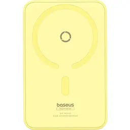 Зовнішній акумулятор Baseus MagPro Magnetic Bracket 5000mAh 20W Yellow [P10064101Y23-00] [117957] - мініатюра 3