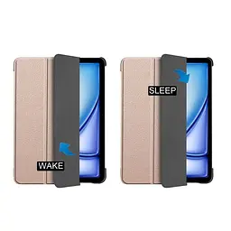 Чохол-книжка BeCover Smart Case для Apple iPad Air 11" M2/M3 (2024/2025) Pink (711595) - мініатюра 5