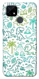 TPU чохол Demsky Dino pattern для Realme C21