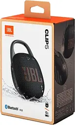Портативна колонка JBL Clip 5 Black (JBLCLIP5BLK) - мініатюра 8
