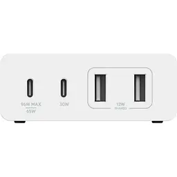 Мережевий зарядний пристрій Belkin Boost Up Charge Pro GaN 4-Ports Charger 108W White (WCH010VFWH) [158903] - мініатюра 5