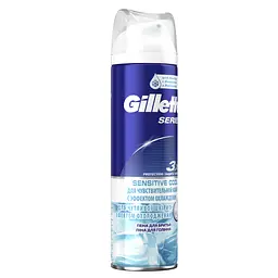 Піна для гоління Gillette Series Sensitive Cool 250 мл - мініатюра 2