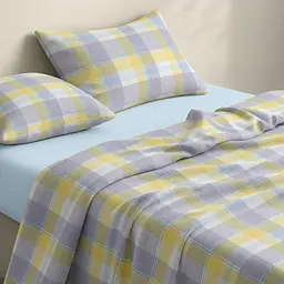 Дитяча постільна білизна фланель в ліжечко SUNRISE TARTAN CS1 COSAS (4822052500422) - мініатюра 2