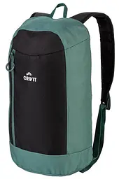 Рюкзак невеликий міський 10L Crivit Mini Черный с зеленым - мініатюра 2