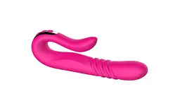 Вібратор B - Series Cute Deluxe Twirling Vibrating Thruster, 23 см (рожевий) - мініатюра 4