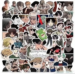 Стікерпак GeekLand Killing Stalking 50 штук - мініатюра 2