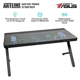 Комп'ютер в столі Artline Overlord DESKPro Windows 11 Pro (DESKProv10Win) - мініатюра 7