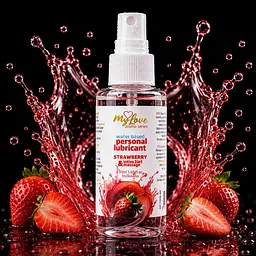 Лубрикант та масажний гель MyLove Aroma Series Strawberry 50 мл - мініатюра 2
