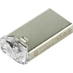 USB флеш накопичувач Apacer 64GB AH111 Crystal USB 2.0 (AP64GAH111CR-1) - мініатюра 3