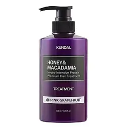 Кондиціонер для волосся "Рожевий грейпфрут" 500 мл Kundal Honey & Macadamia Protein Hair Treatment Pink Grapefruit