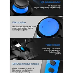 Геймпад джойстик iPega PG-9090 Bluetooth Android/iOS/Windows (117118) - мініатюра 8