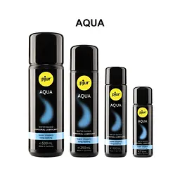 Лубрикант на водній основі pjur Aqua 30 мл, ефект оксамитової шкіри без прилипання - мініатюра 4