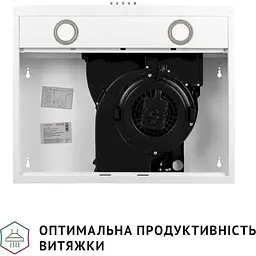 Витяжка пласка Perfelli PL 6002 W LED - мініатюра 6