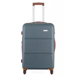 Валіза Semi Line 24" (M) Green-Grey (T5584-4) - мініатюра 3