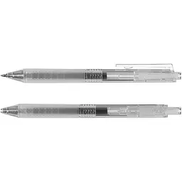 Набір ручок Buromax Jelly з силіконовим грипом чорних 12 шт. (BM.8374-02) - мініатюра 2