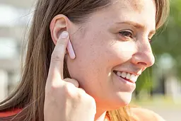 Навушники Trust Primo Touch True Wireless Mic Pink (23782_Trust) - мініатюра 2